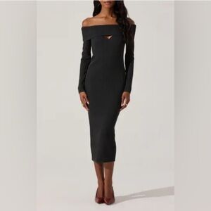 chinese dress ladies Astr Vanozza Dress – Klutch main image 1